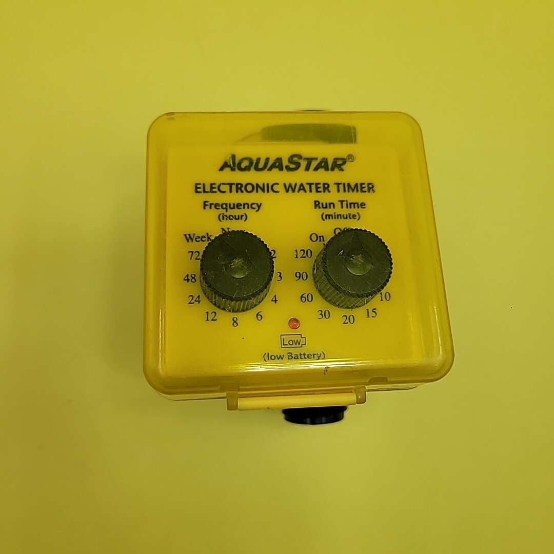 AQUASTAR Electronic Water Timer Model 25200 TESTED WORKS