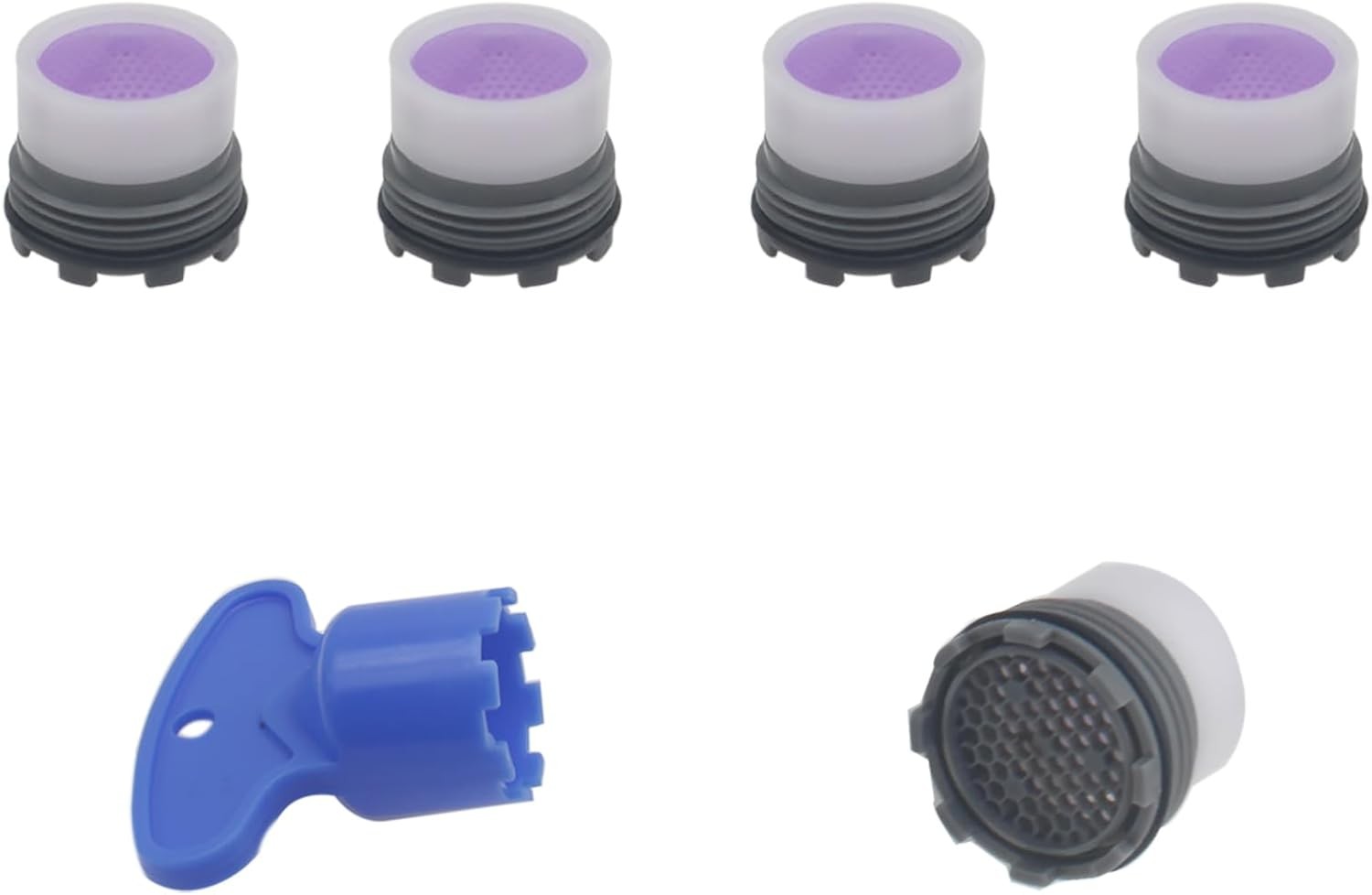 1 Set 16.5mm Faucet Filter Restrictor Faucet Aerator Wrench Restrictor
