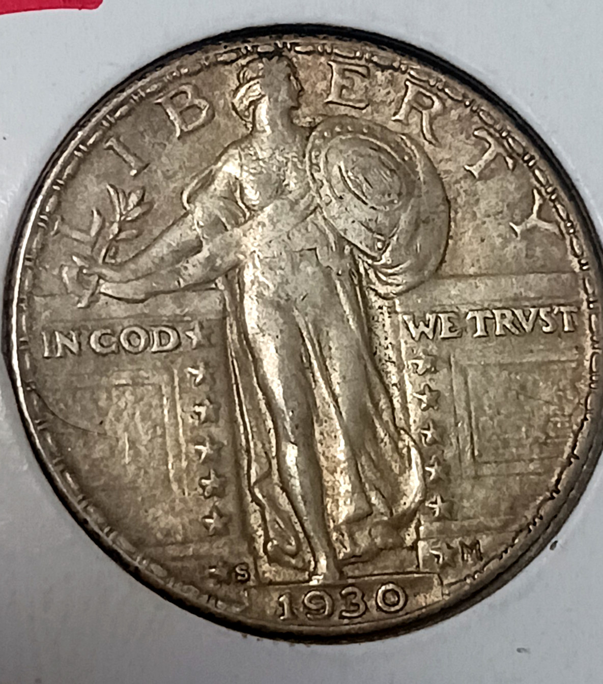 1930 S  STANDING LIBERTY QUARTER   NICE UNCIRCULATED/AU++++