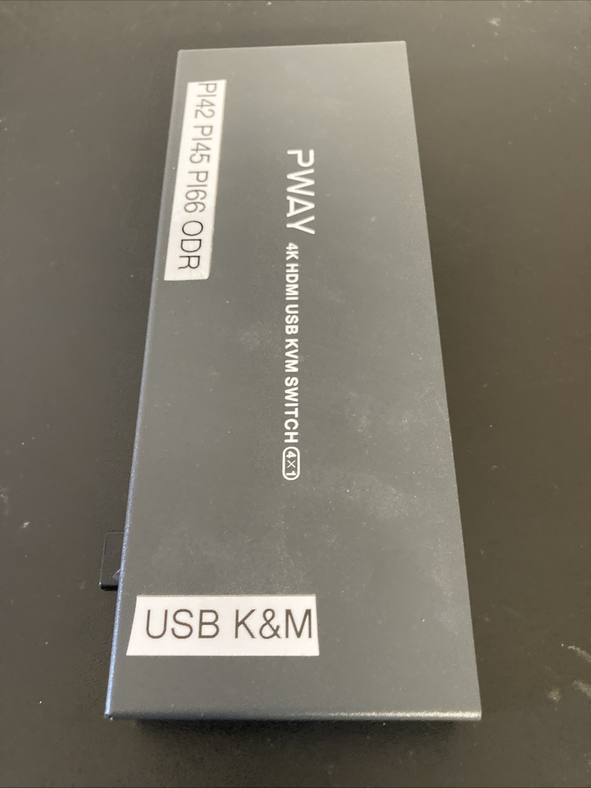 PWAY 4K HDMI USB KVM Switch 4x1
