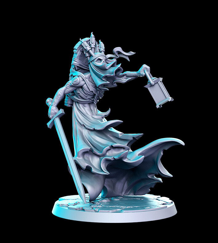 Tholmar (wraithlord) - RN EStudio - DnD Tabletop Games - Resin Miniature