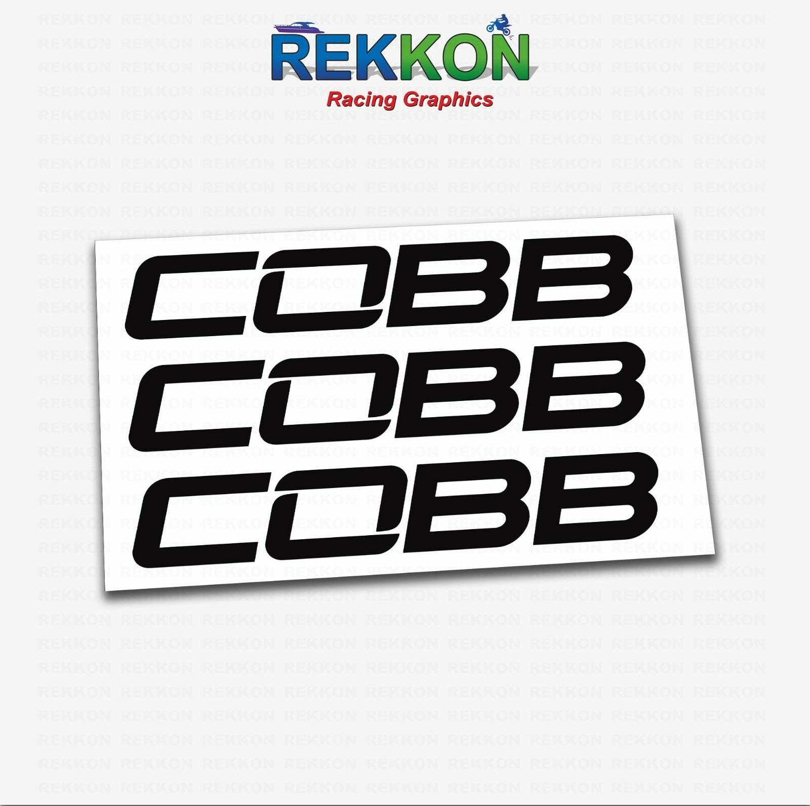 x3 COBB Tuning Performance High Cast Vinyl Decals Graphics Stickers Die Cut
