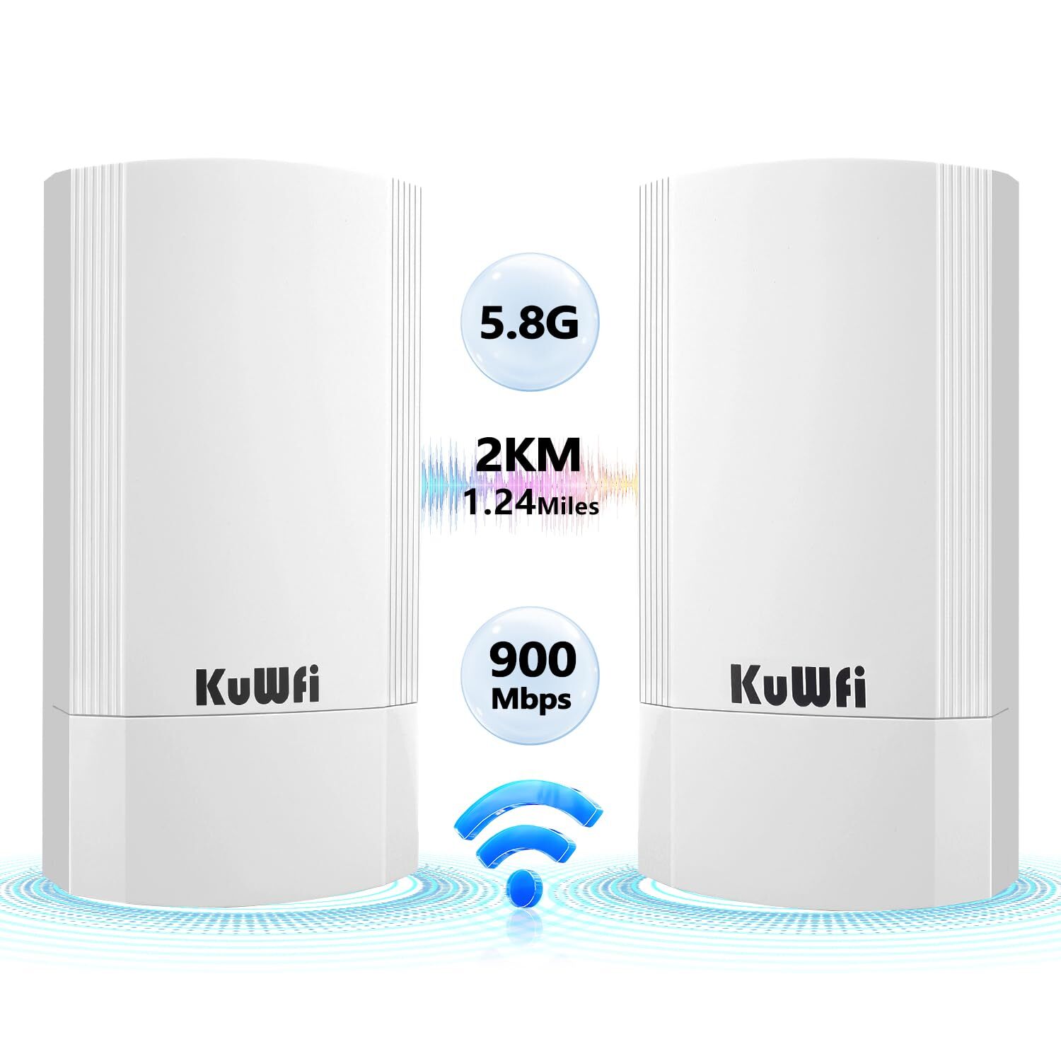 5.8g Wifi Bridge Point To Point Outdoor900mbps Network Wireless Ethernet Bridge2