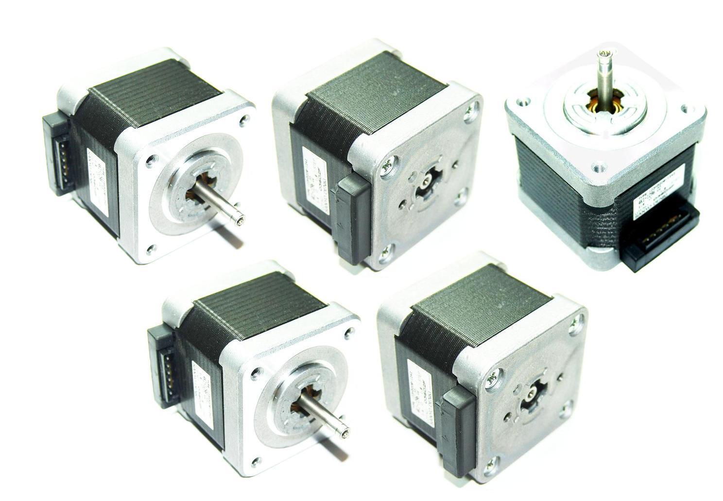 5 X Nema 17 Sanyo Denki Stepper Motors Mill Robot RepRap Prusa 3D Printer DIY