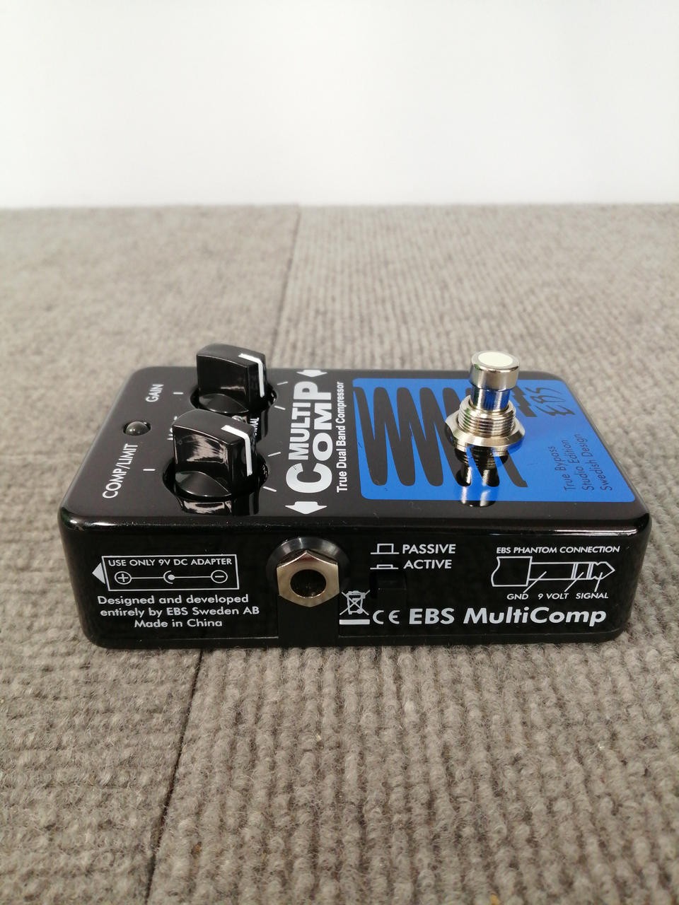 EBS Model MULTI COMP Compressor Effect Pedal
