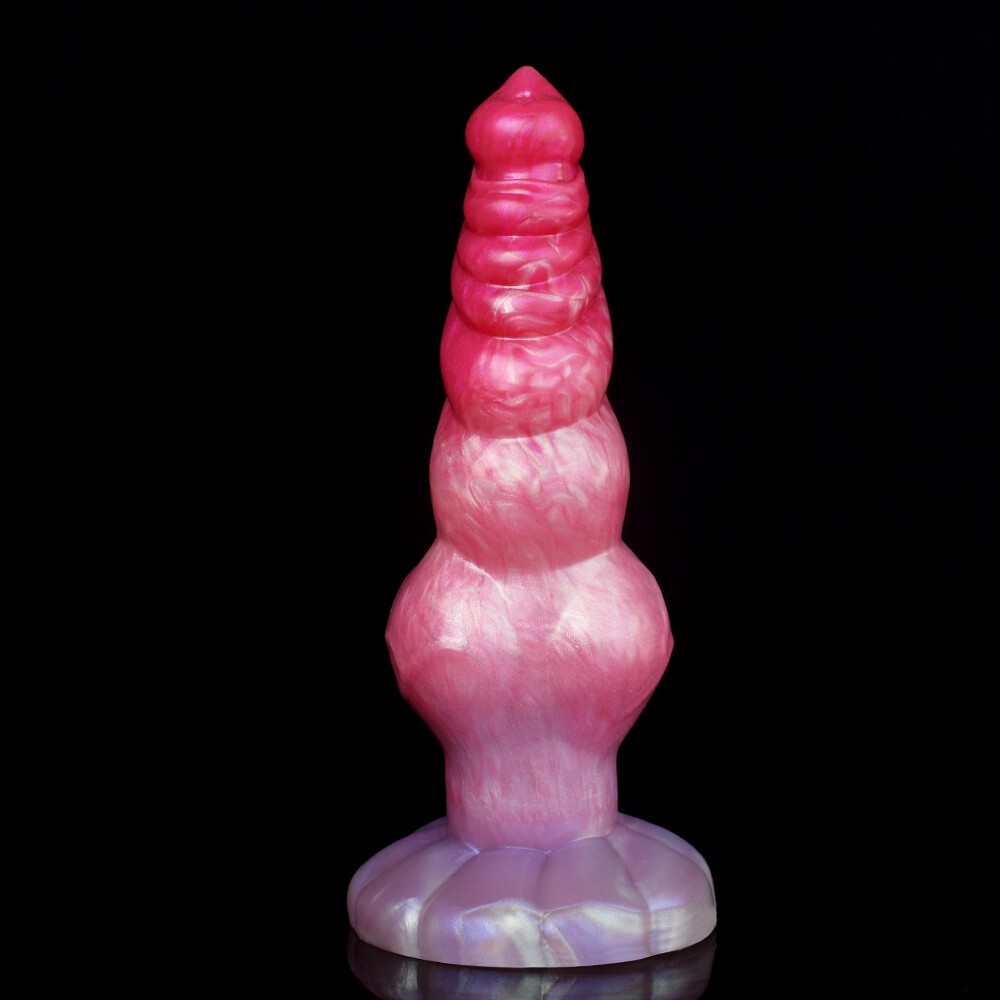 Fantasy Large Knot Dildo with Suction Cup Silicone Monster Dildoe For Women