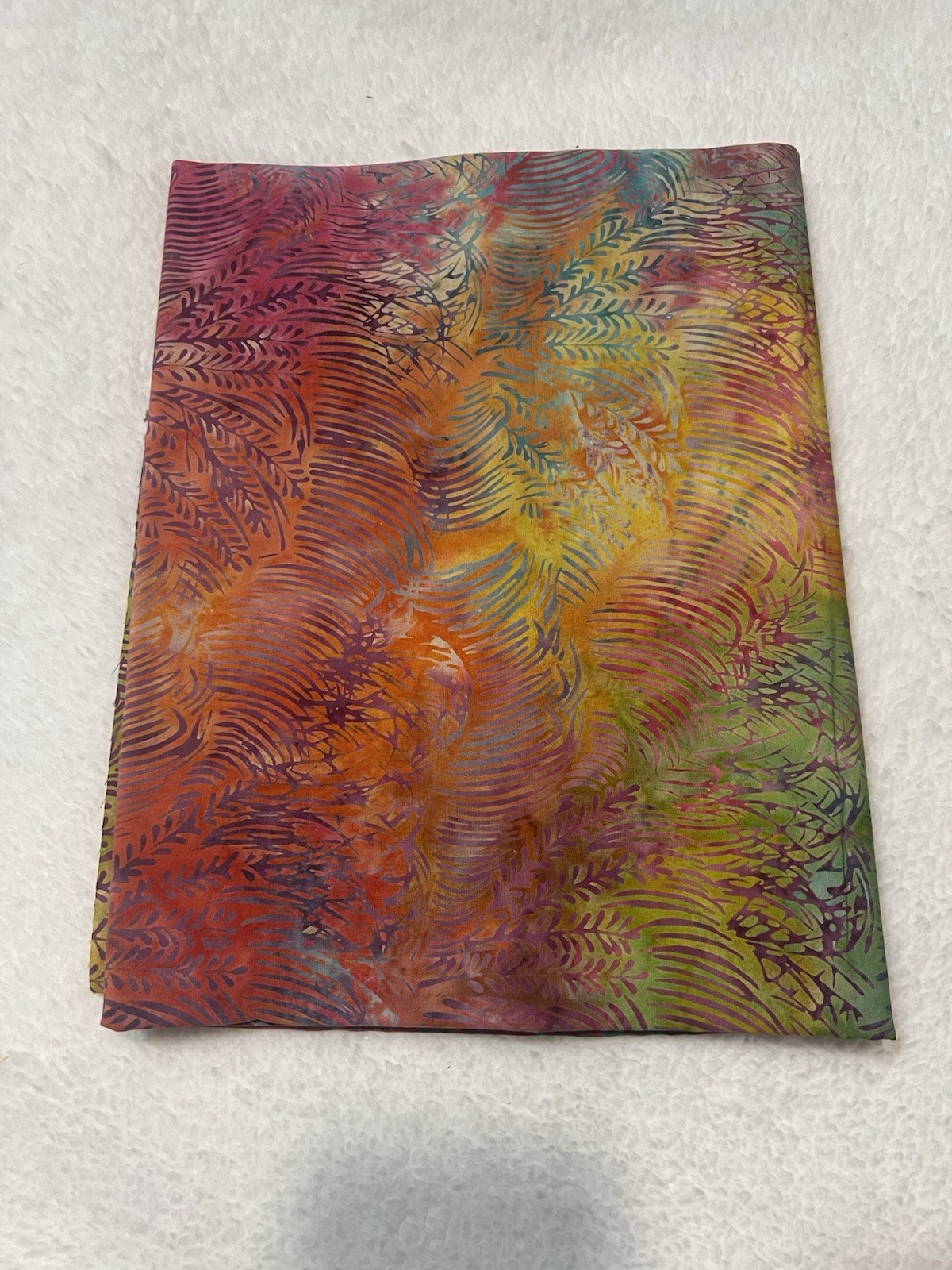 Hand Dyed Batik Fabric 🌸 1 Yard