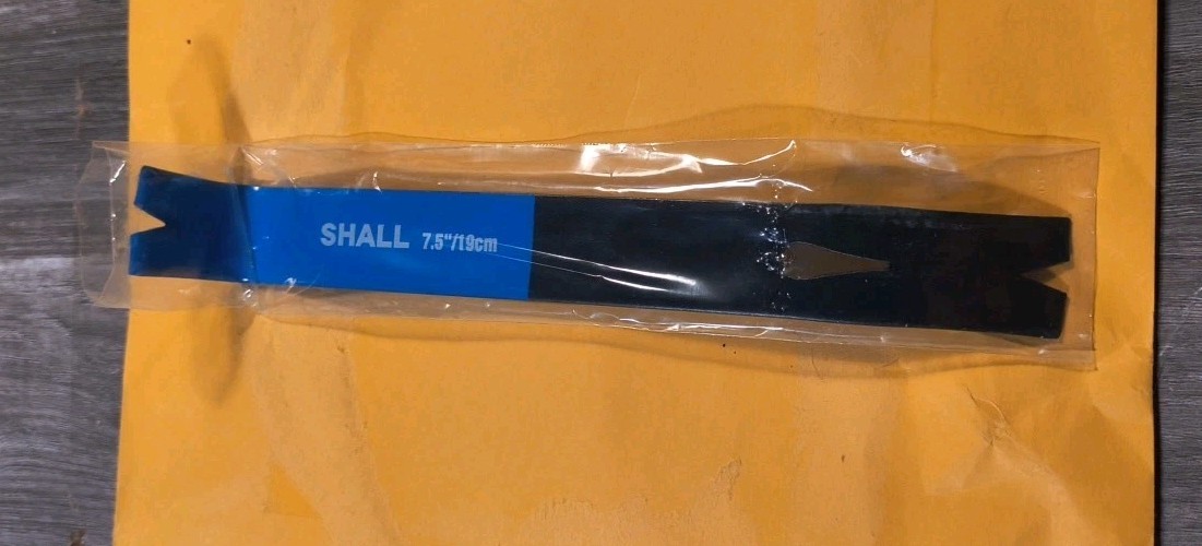 SHALL 7.5" UTILITY PRY BAR & NAIL PULLER HEAVY-DUTY STEEL FLAT BAR CROWBAR