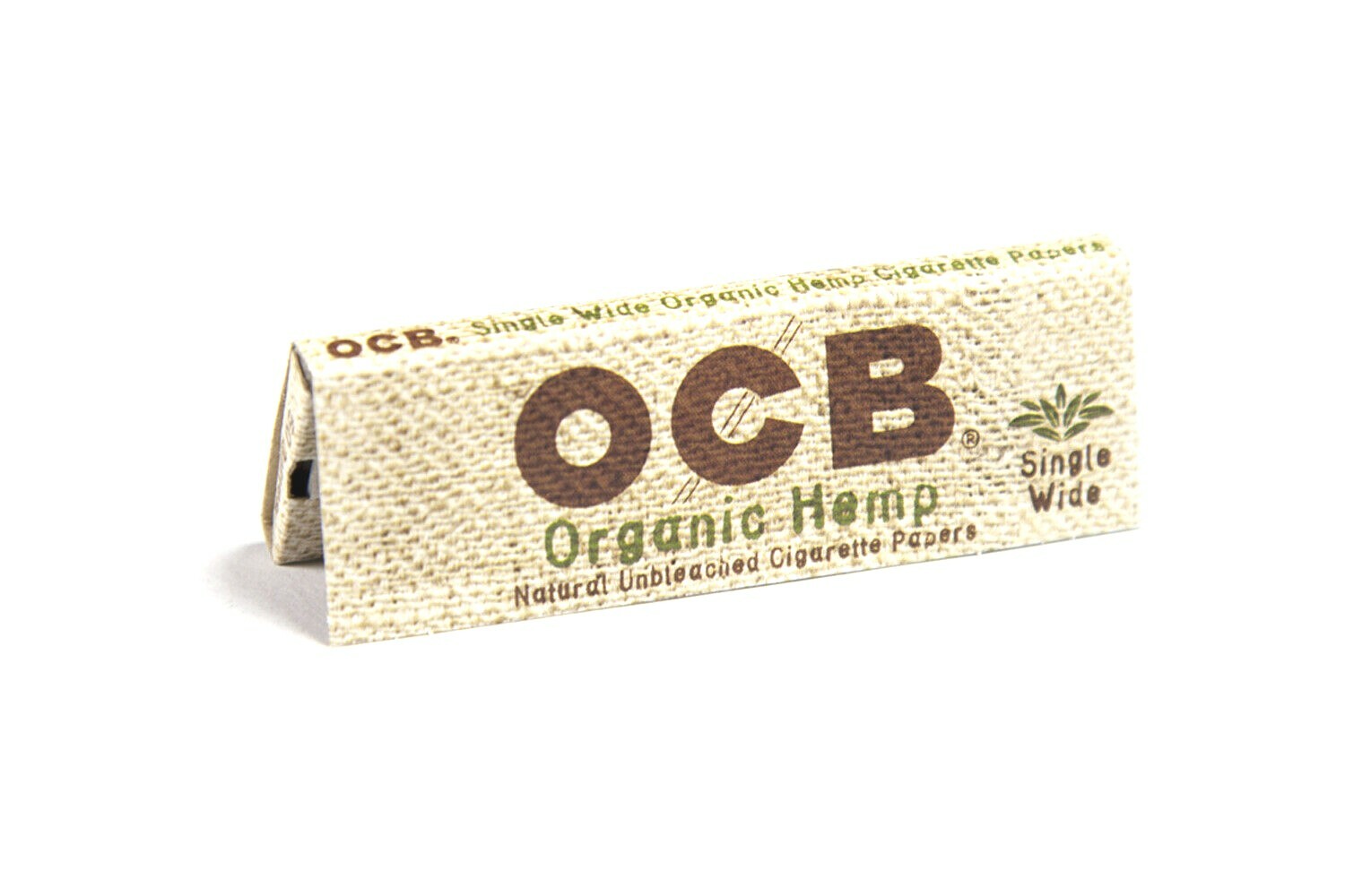 OCB Organic Hemp Rolling Papers Single Wide (24 Booklets)