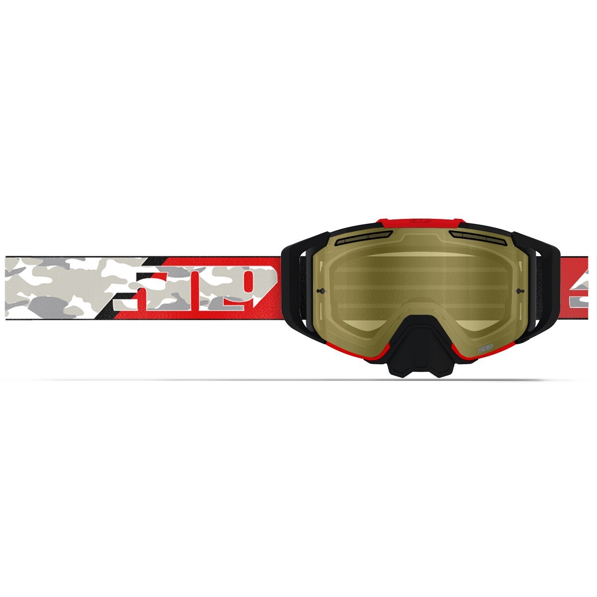 SALE - 509 SINISTER MX6 FUZION FLOW OFFROAD / MX / DIRT BIKE GOGGLES, WHITE CAMO