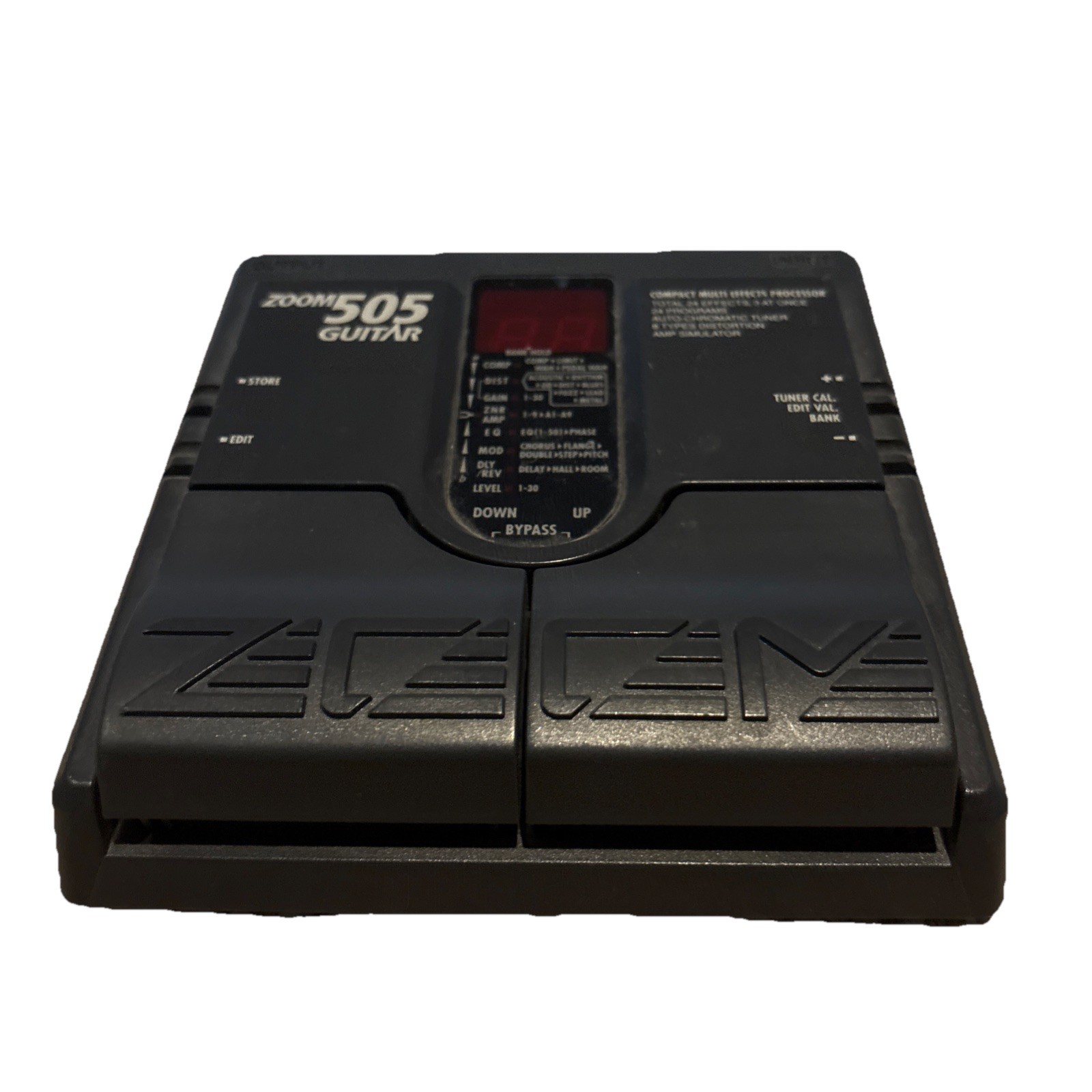 Zoom 505 Guitar Compact Multi Effects Processor Pedal No Power Supply