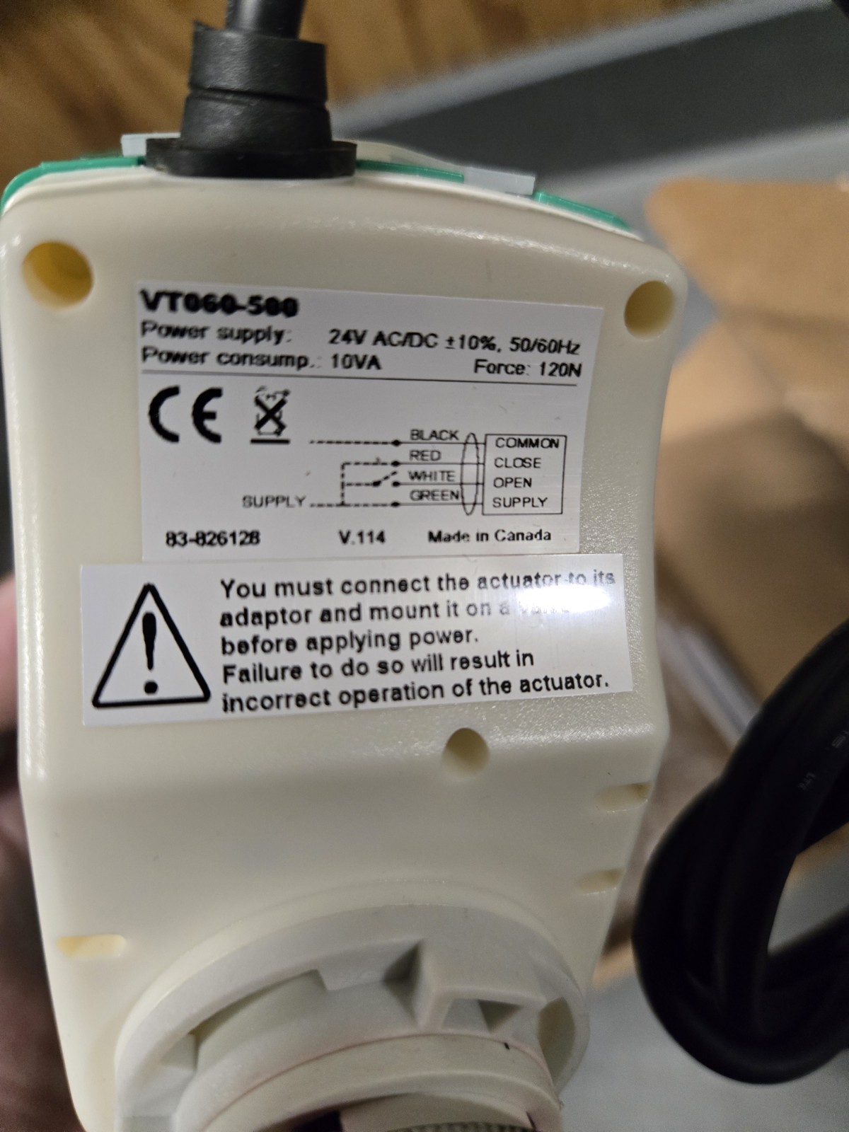 *New* Neptronic VT060-500 Linear Valve Actuator