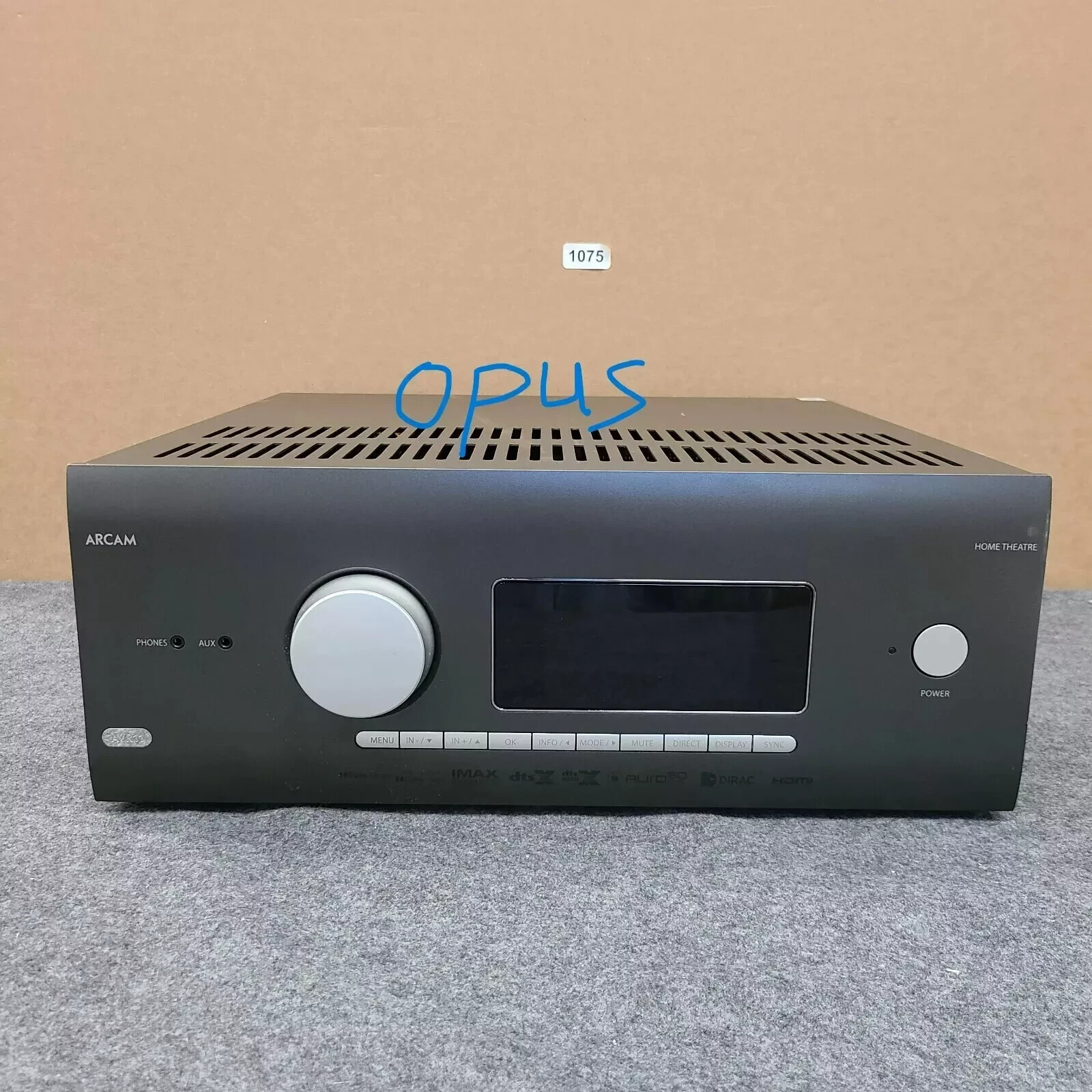 Arcam AVR11 7.2-Ch Home Theater Receiver (Used with Remote, Mic, No Box) #c