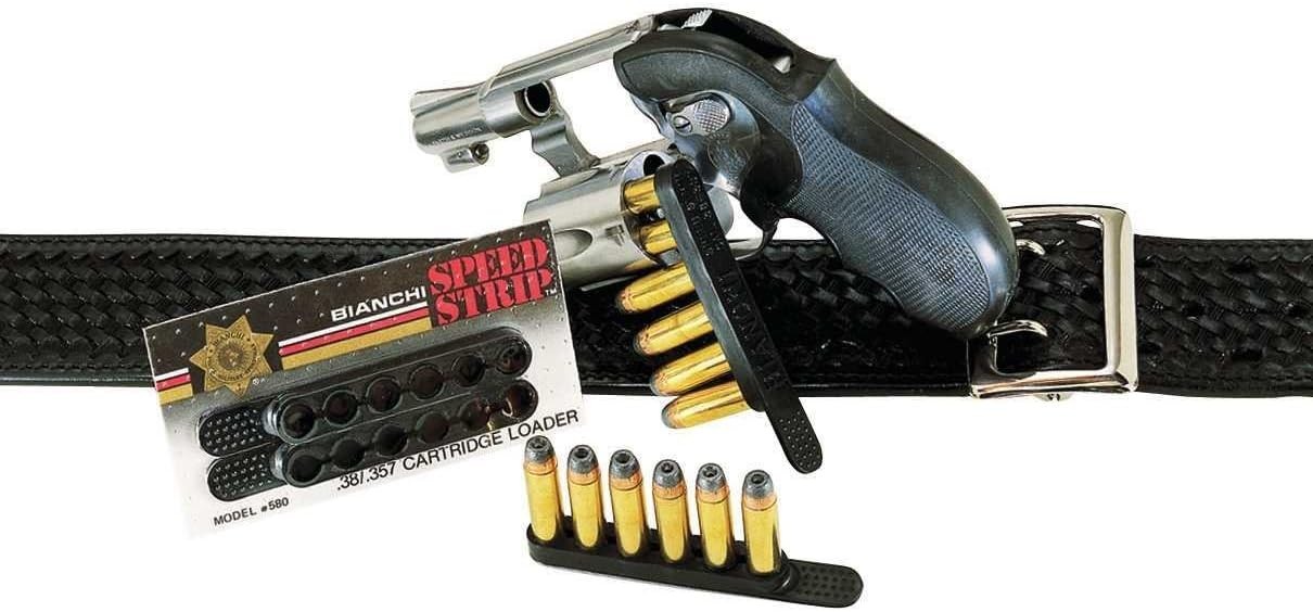 Speed Strips Nylon Pair Black Compact Reloading Device for Revolvers