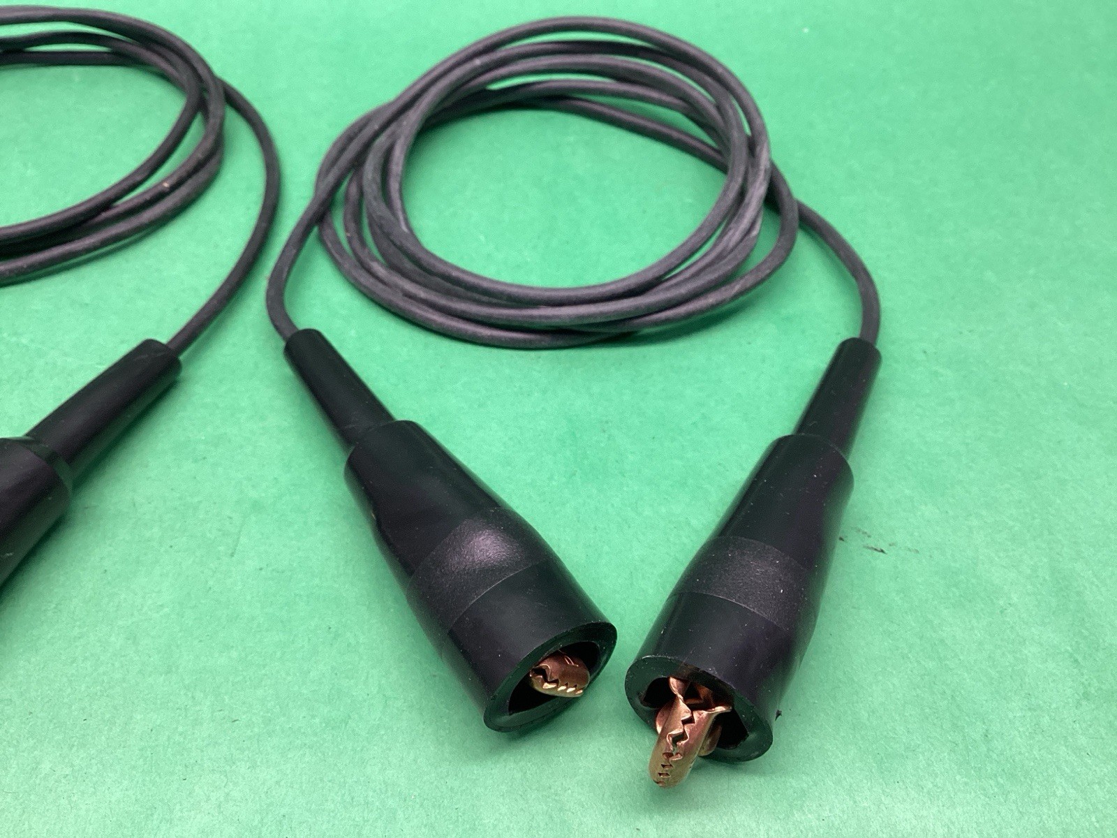 x3 Electronics Test Lead Black Set Mueller 27C Clamps Oldaker Probe NICE