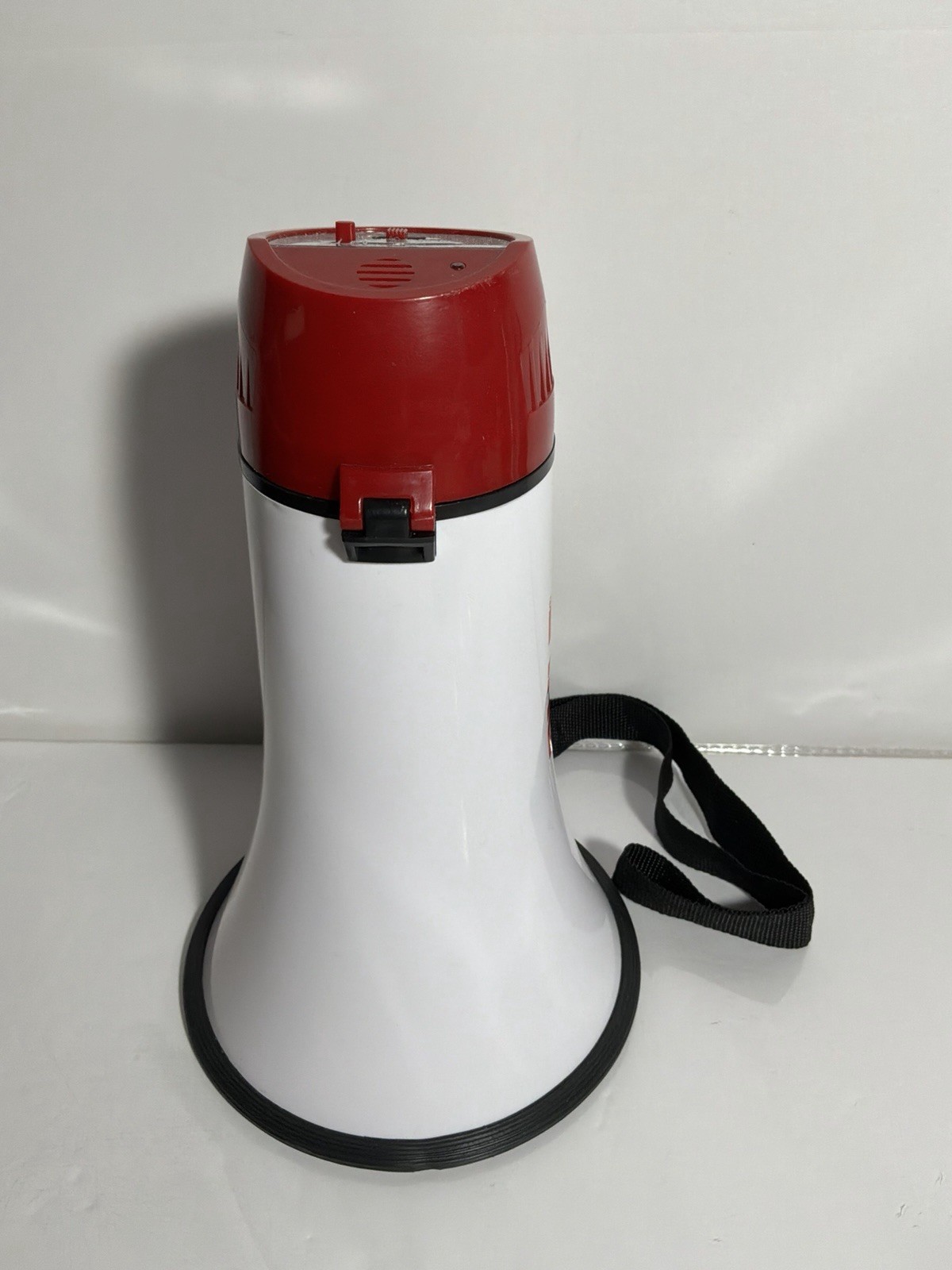 Pyle White Red Megaphone Portable Handheld Voice Amplifier Loudspeaker **READ