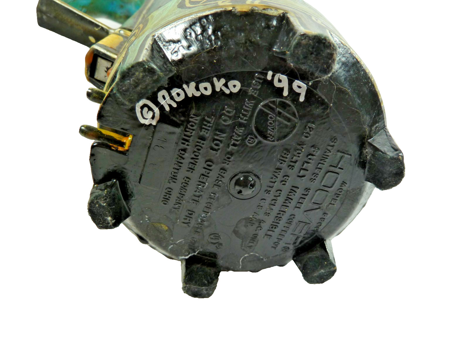 Repurposed Art Piece OOAK Hoover Percolator '99 RokokoArt