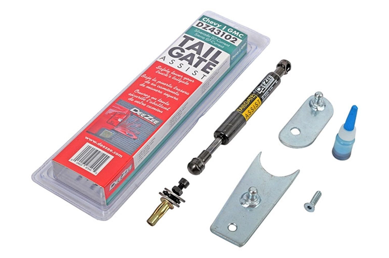DEE ZEE DZ43102 Truck Tailgate Assist, Black