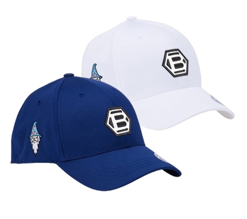 BETTINARDI Genuine Golf Icon Hex B Wizard Ball Cap 2 Colors - White / Blue