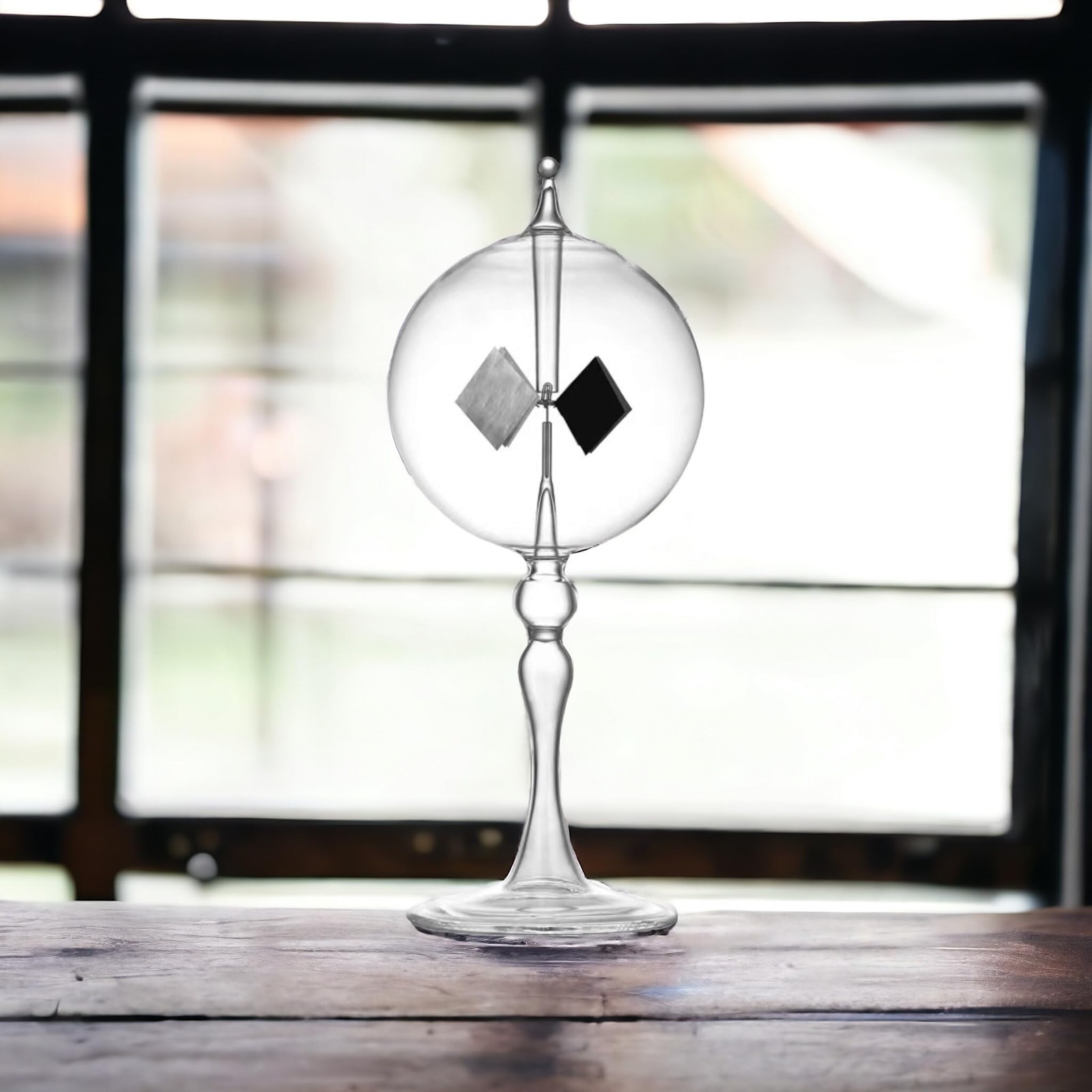 Large Transparent Solar Power Crookes Radiometer Sun Light Large,