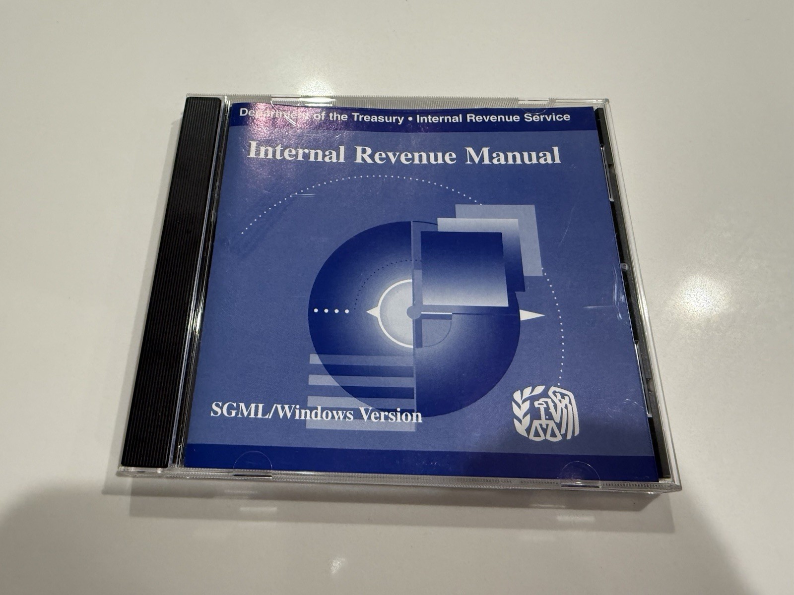 VINTAGE Internal Revenue Service (IRS) Manual CD-ROM SGML / Windows PC RARE