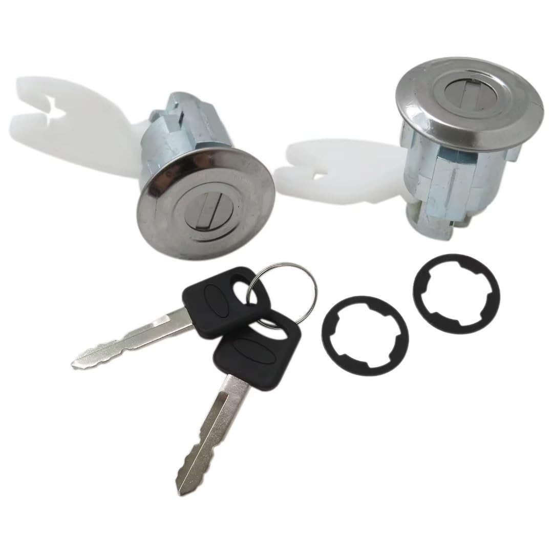 Door Lock Cylinder Set for Ford Ranger 1993-1996 - Replacement Keys Included