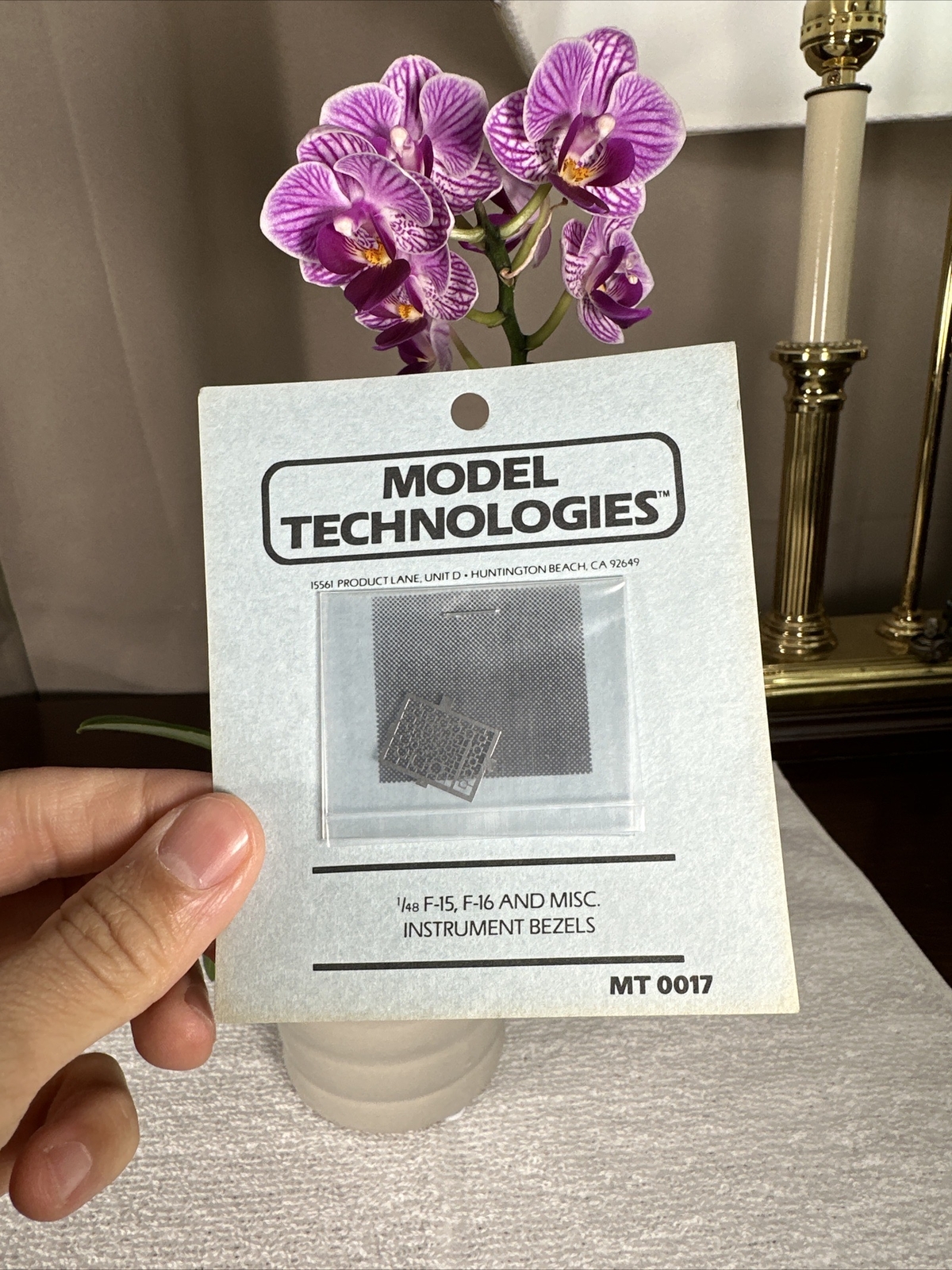 New MODEL TECHNOLOGIES 1:48 F-16 F-15 Instrumental Bezels MT0017