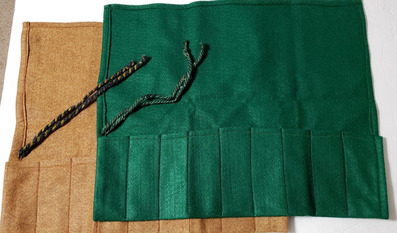 9-Pocket Fabric Pouch for tuning forks