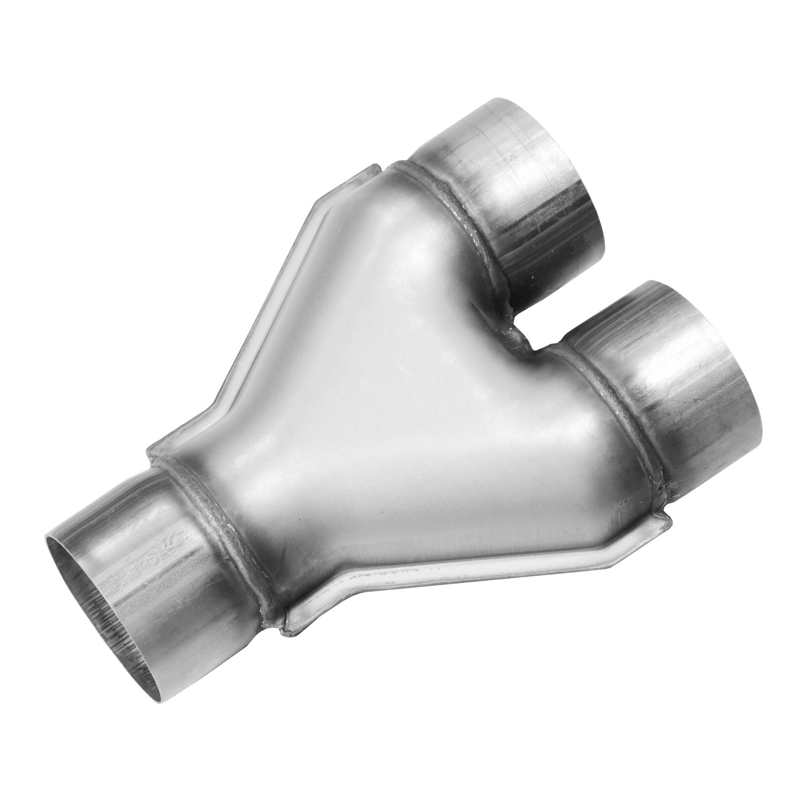 Universal 409 Stainless Exhaust Y Pipe, 3" Single to 3" Dual Exhaust muffler