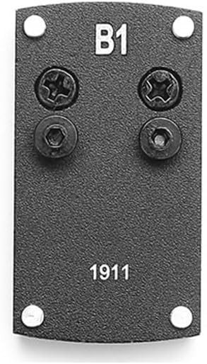 Mount Plate for Colt 1911 Pistol Burris, Sightmark, Vortex Micro Red Dot Sights
