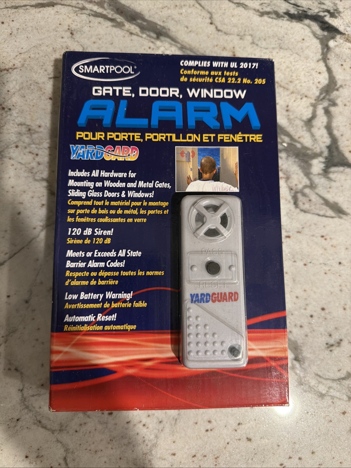 SmartPool YardGard Gate Door Window Alarm New Open Box 120 dB