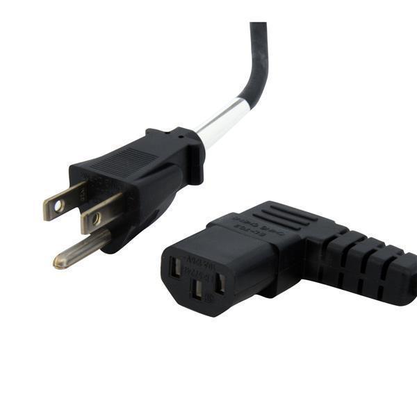 Landice L7 L8 L9 Treadmill AC Power Supply Line Cord Right Angle Plug In