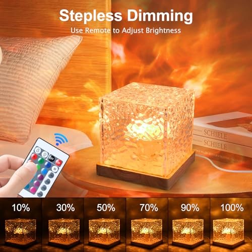 Ocean Wave Projector Light, Mood Lighting Ambient Lighting Luminorthe Cube