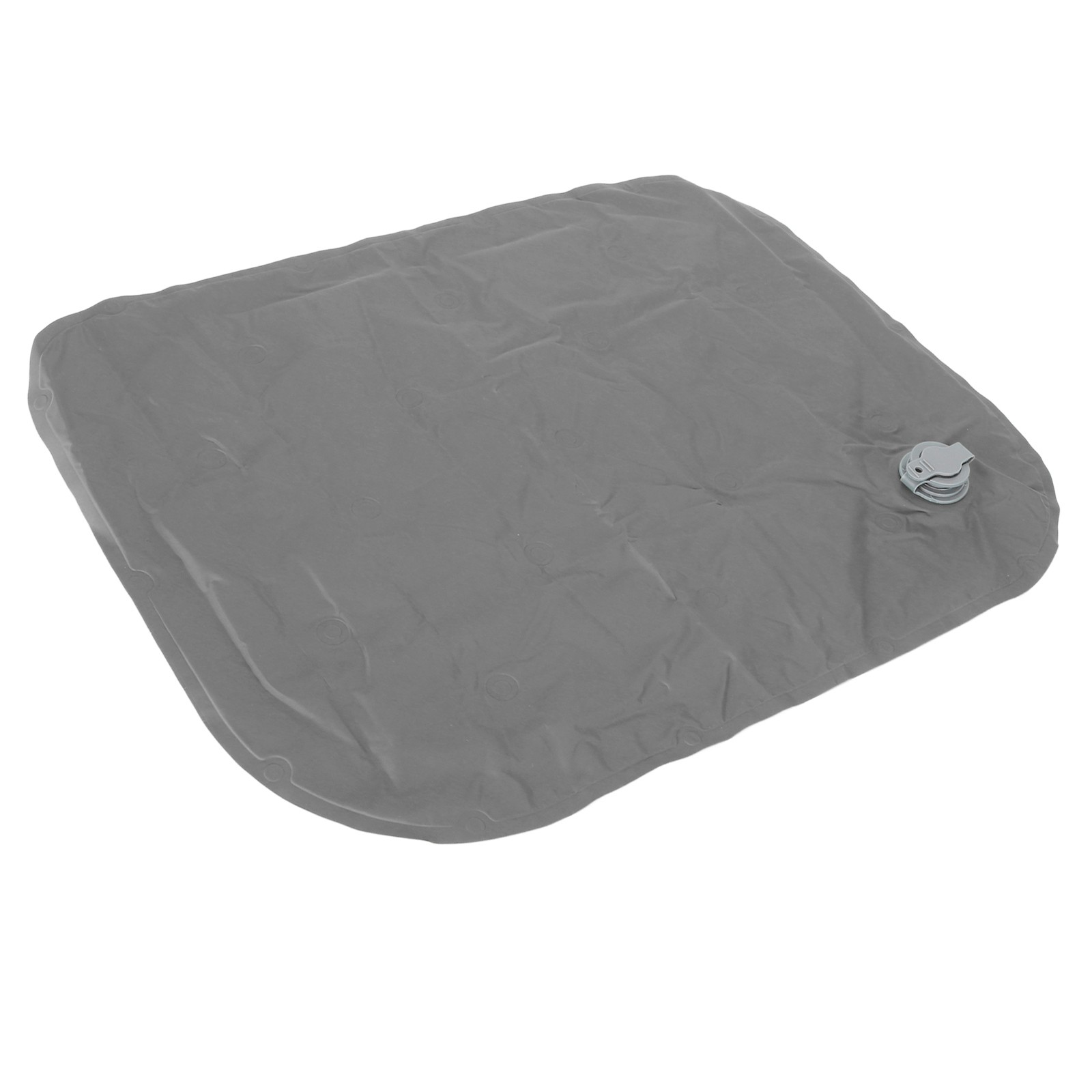 (Grey)Outdoor Inflatable Cushion Foldable Inflatable Sitting Pad Portable So BL
