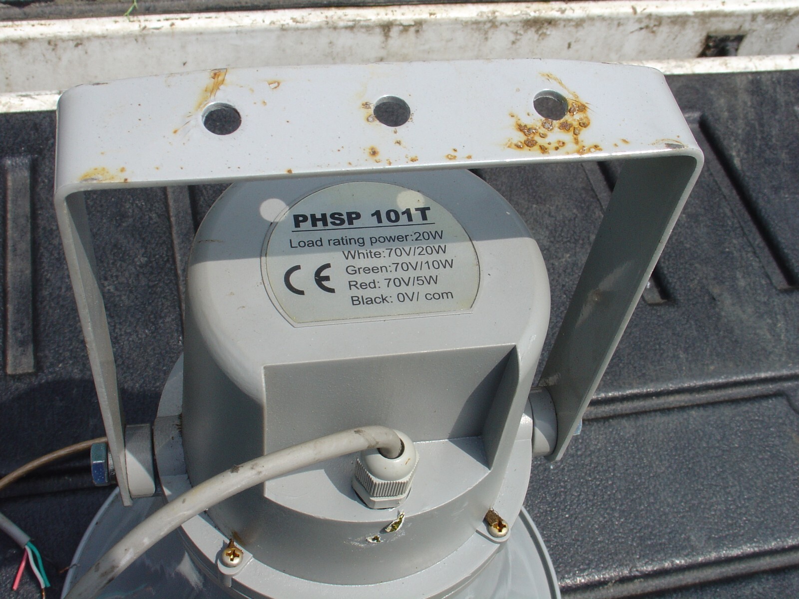 Pyle PHSP 1017 Outdoor Horn Speaker Lot Pair Untested