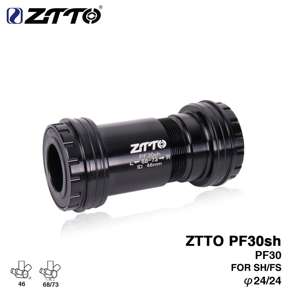 PF30 24mm Press Fit Bottom Brackets CERAMIC Thread Lock Bicycle BB for mtb Road
