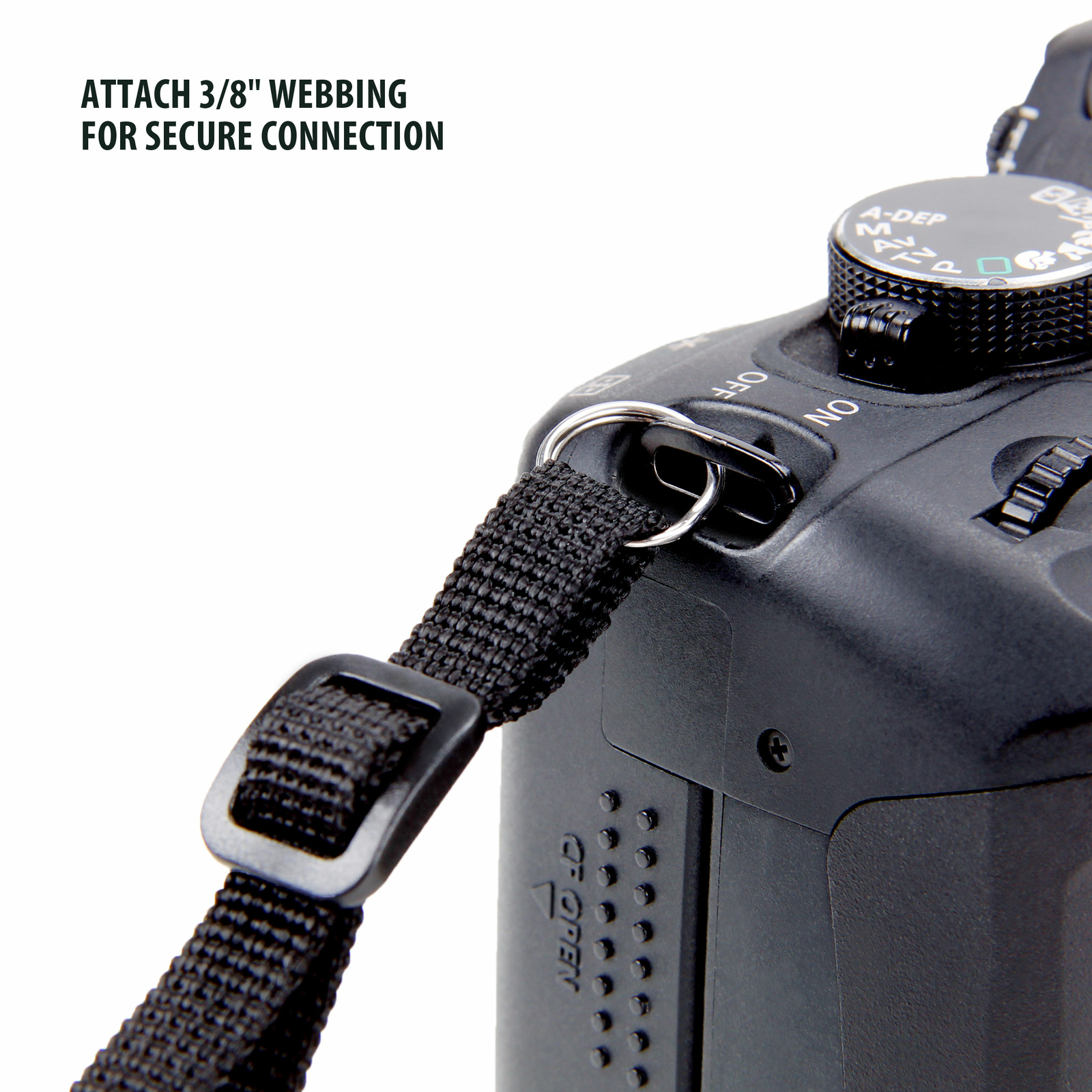 Camera Neck Strap with Accessory Storage Pockets