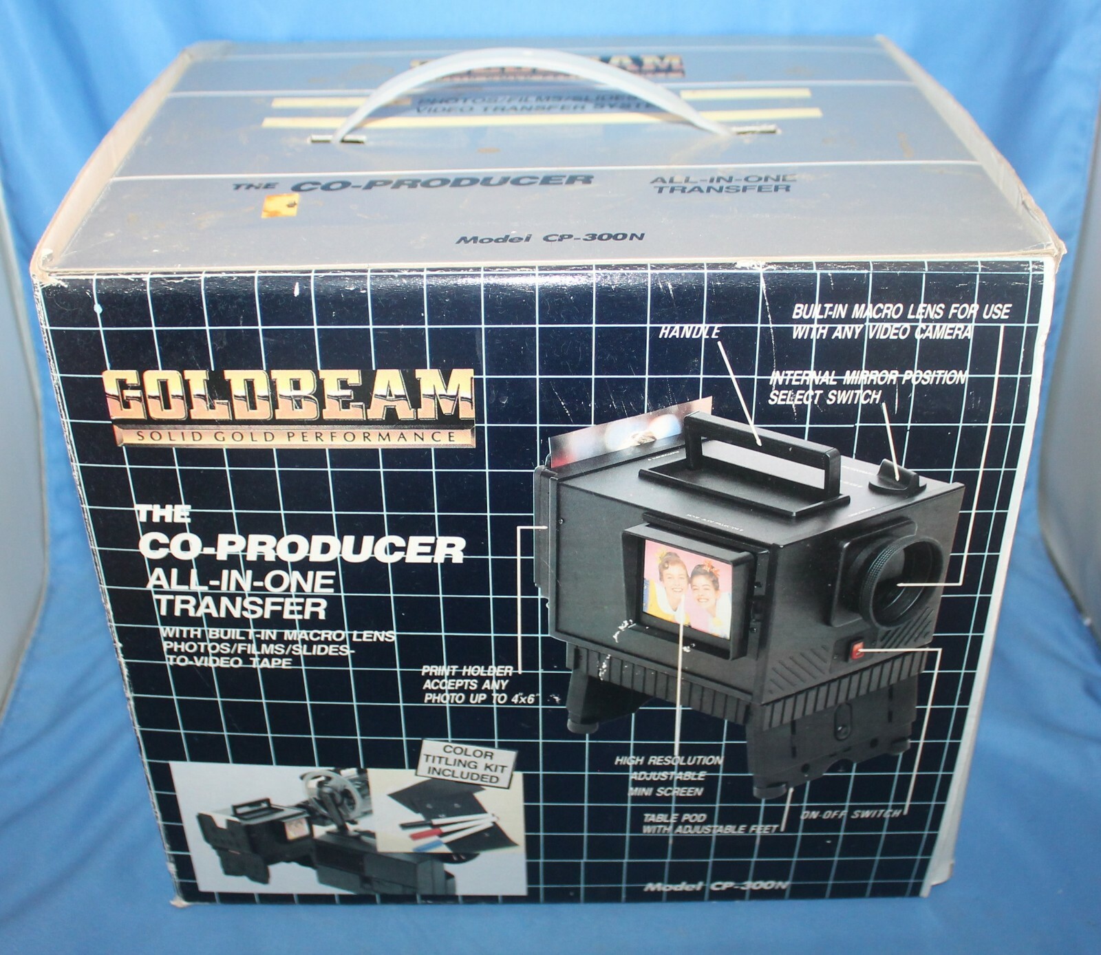 Goldbeam The Co-Producer All-In-One Photo/Films/Slides To Video Transfer System