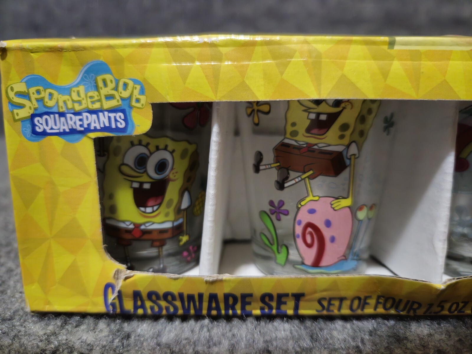 Nickelodeon SpongeBob Squarepants Mini/ShotGlass Glassware Set