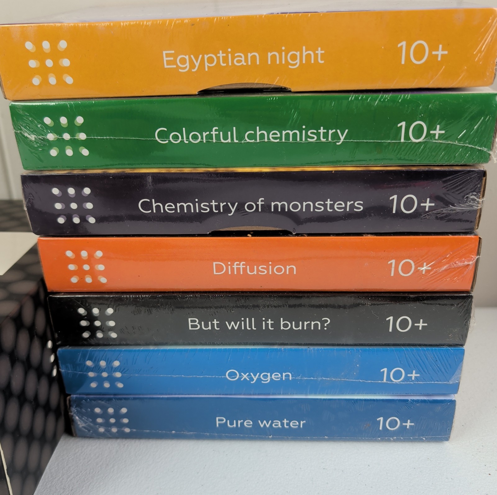 MEL Chemistry Starter Kit + 7 Sealed Experiment Kits STEM Science Lab Bundle