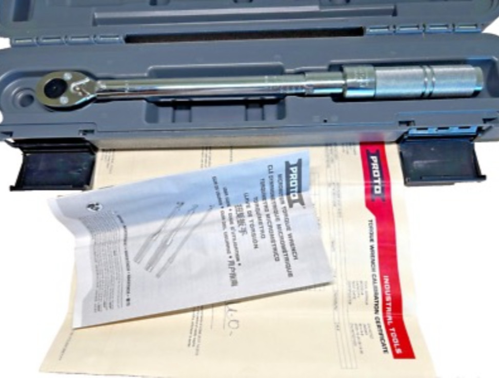 Proto J6006C 3/8" Drive 16 - 80 Ft/Lb. Ratcheting Head Micrometer Torque Wrench