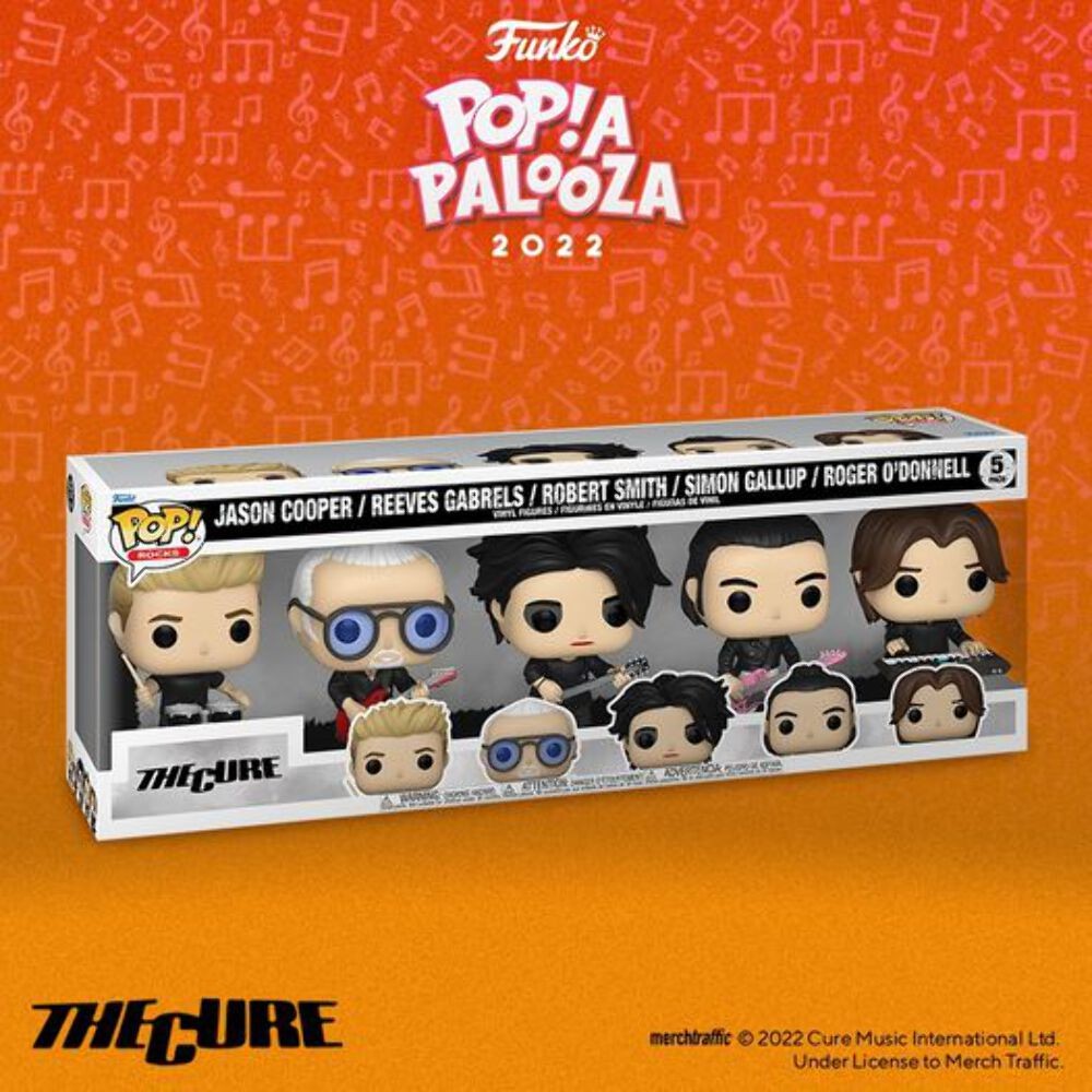 The Cure - Funko Pop! Rocks 5-pack Vinyl Figure Set