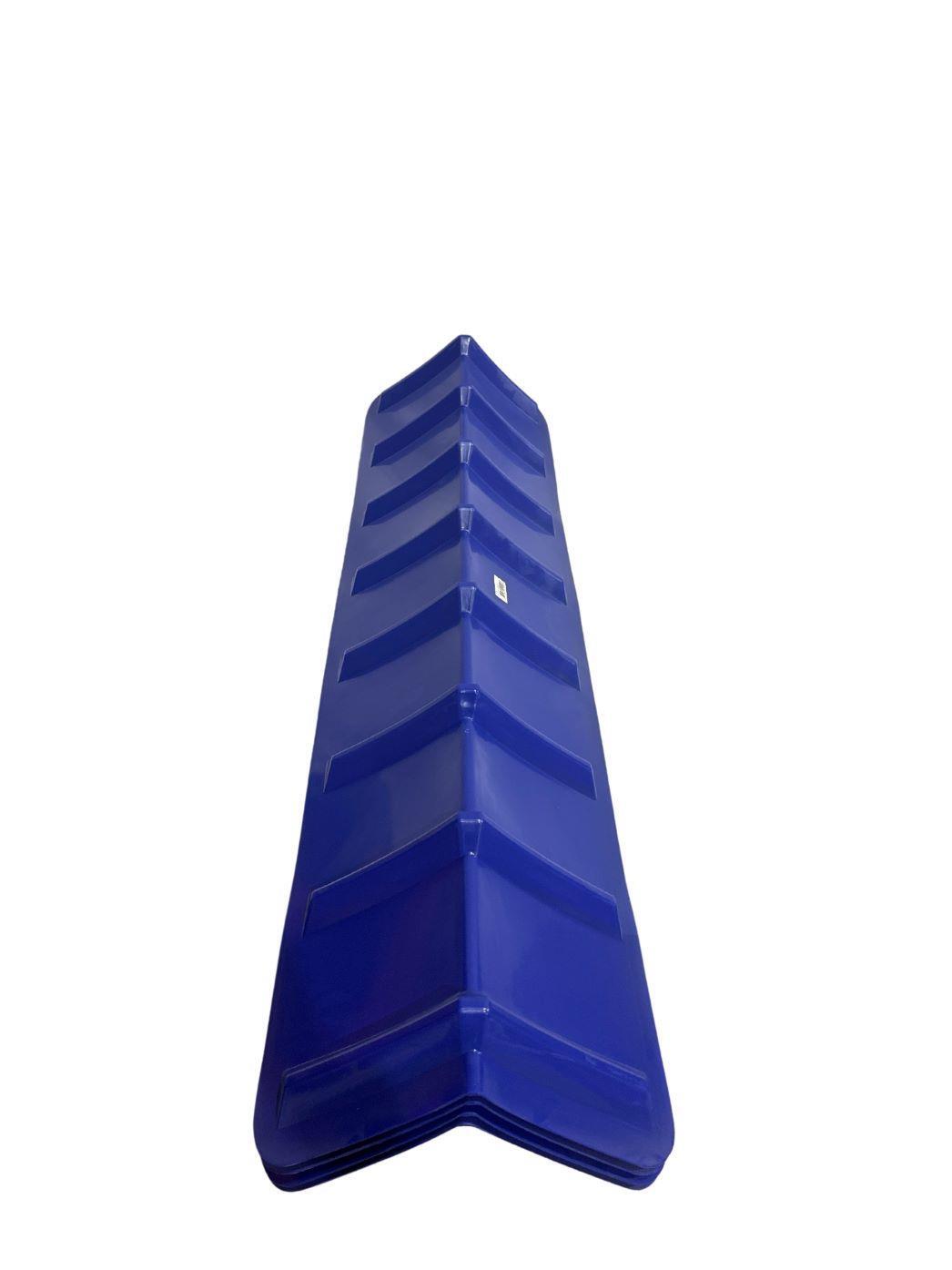 Blue V Shaped Corner Protectors  For Cargo Loads - 8" x 48" (4 Pack) Fleet Tough