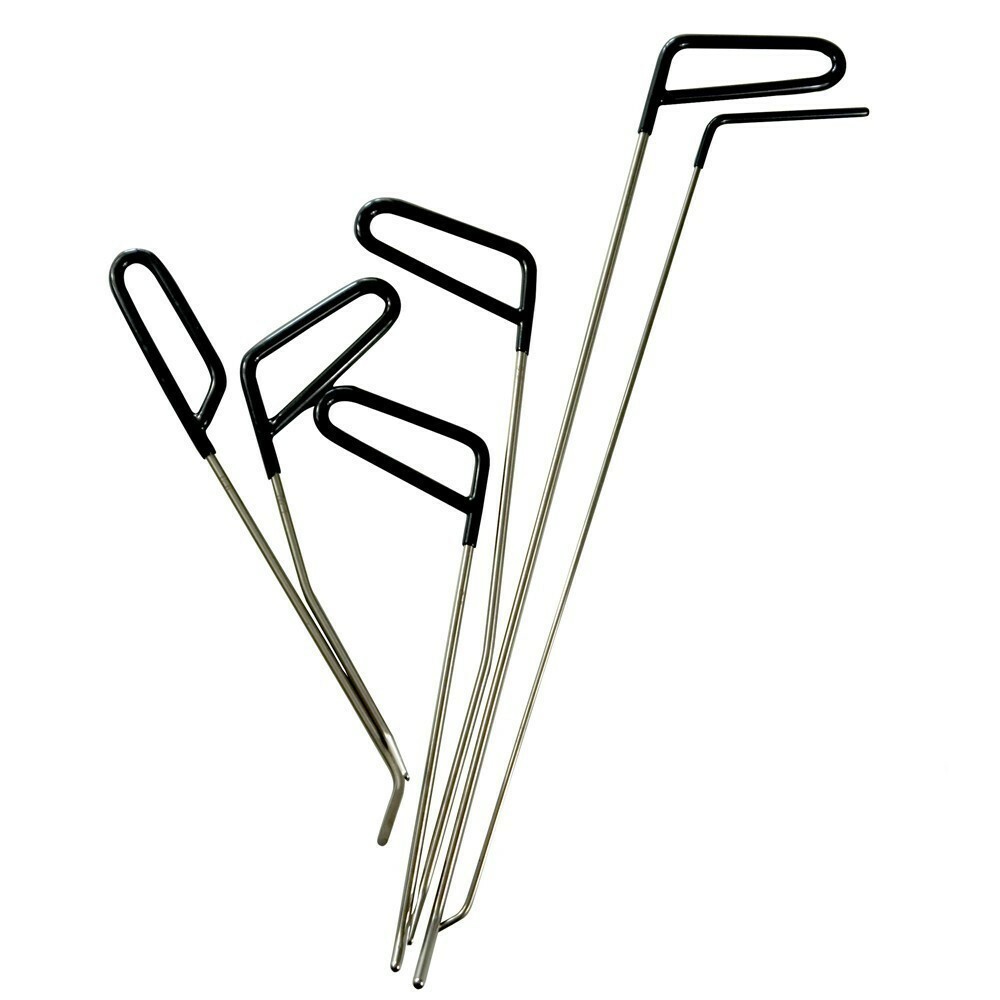 Rods Tools Car Door Auto Paintless Hail Dent Repair Removal Puller Kit