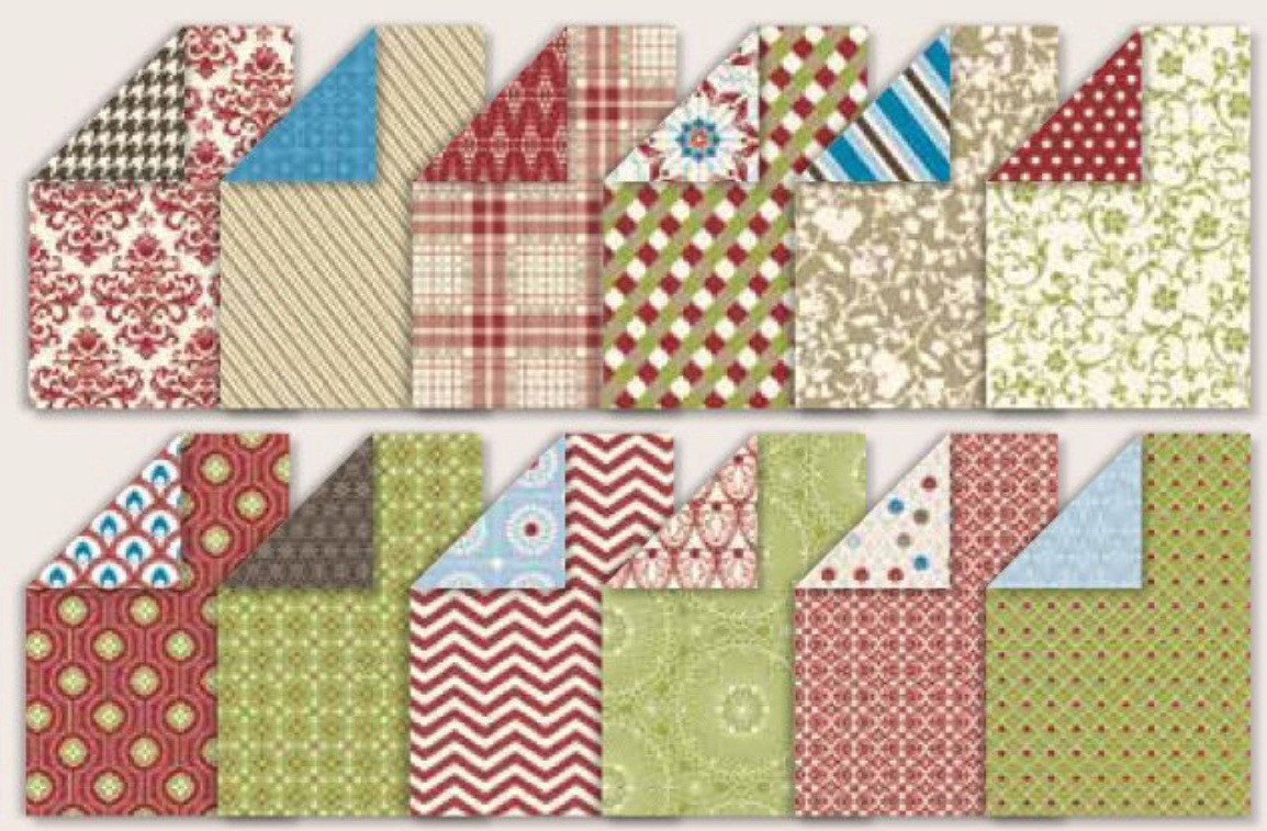 Stampin’ Up! Festival Of Prints 4.5x6.5 Paper Pack 48 Sheet Pad, New