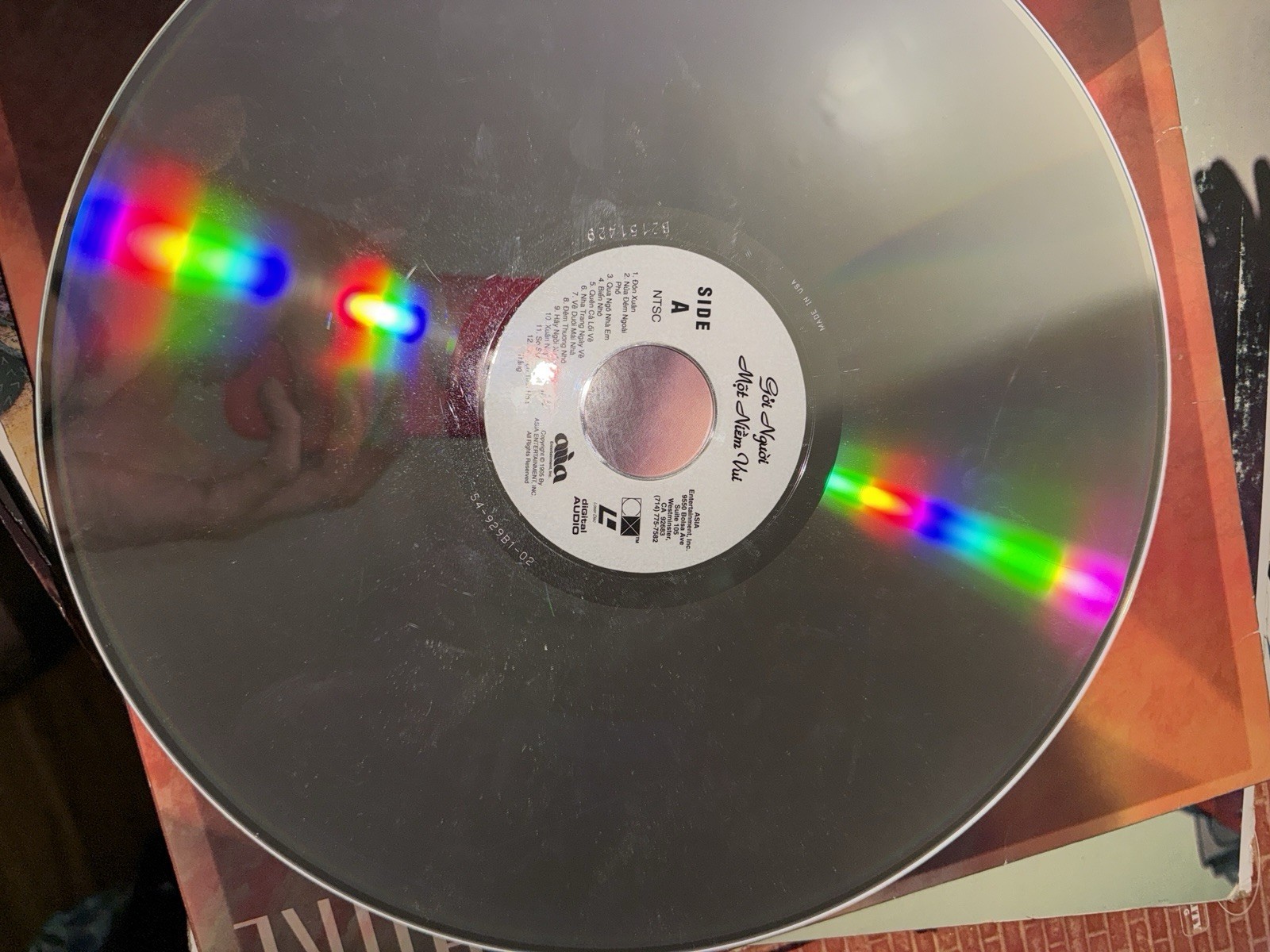 NHU VAT NANG laser Disk