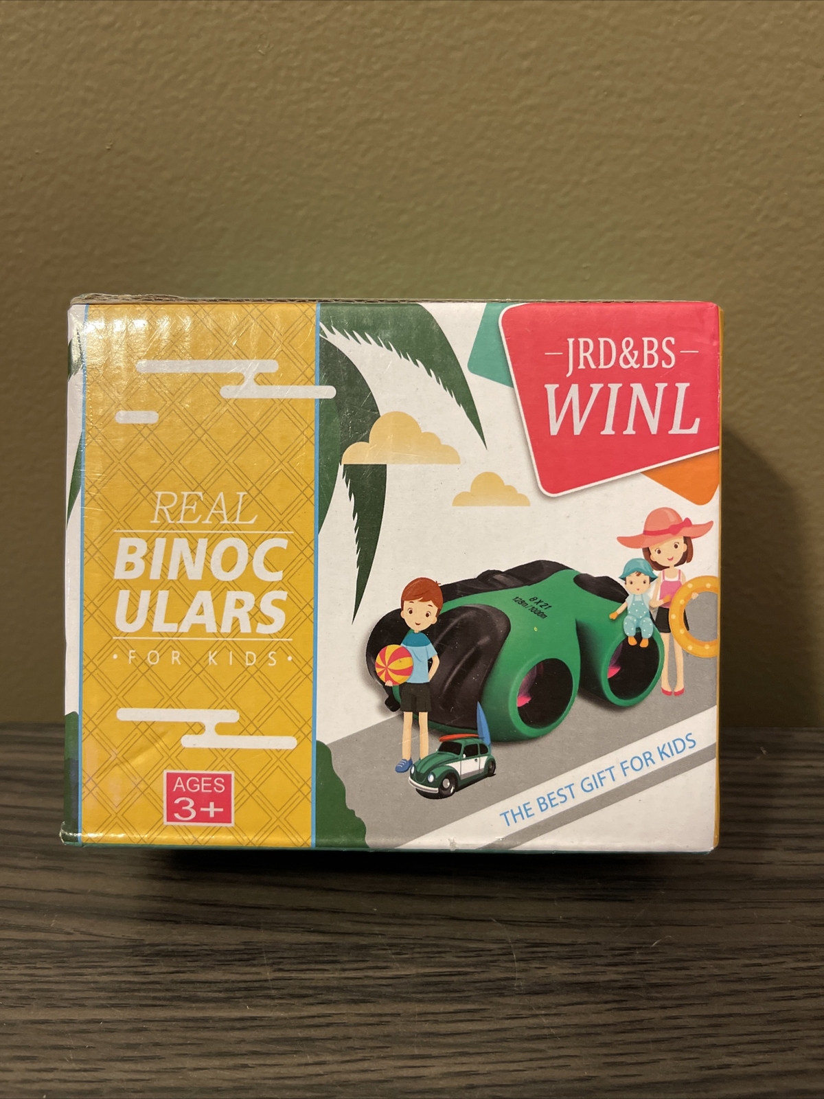 Kids Binoculars - Green - JRD&BS WINL 8 X 21 - Free Shipping!