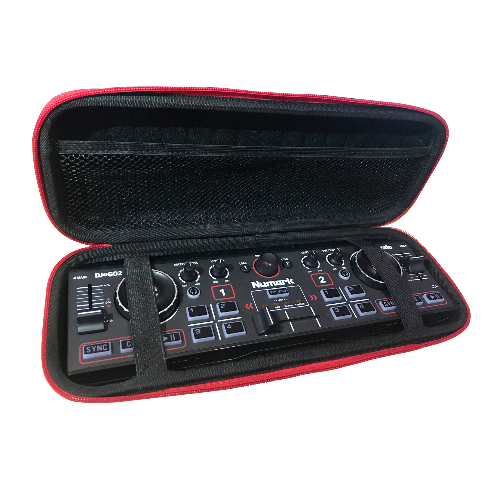ProX XB-DJ2GO2 ZeroG Lightweight Nano Size Bag For Numark DJ2GO2 & Wireless Mic
