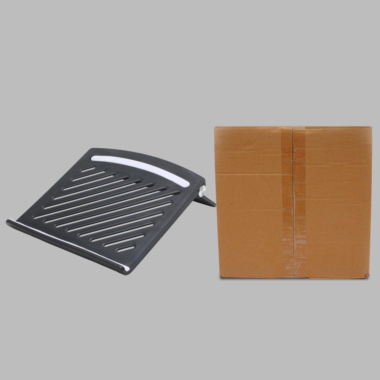 Adjutable Laptop Desktop Riser Holder Notebook heat dissipation Stand 9.65x9.65"