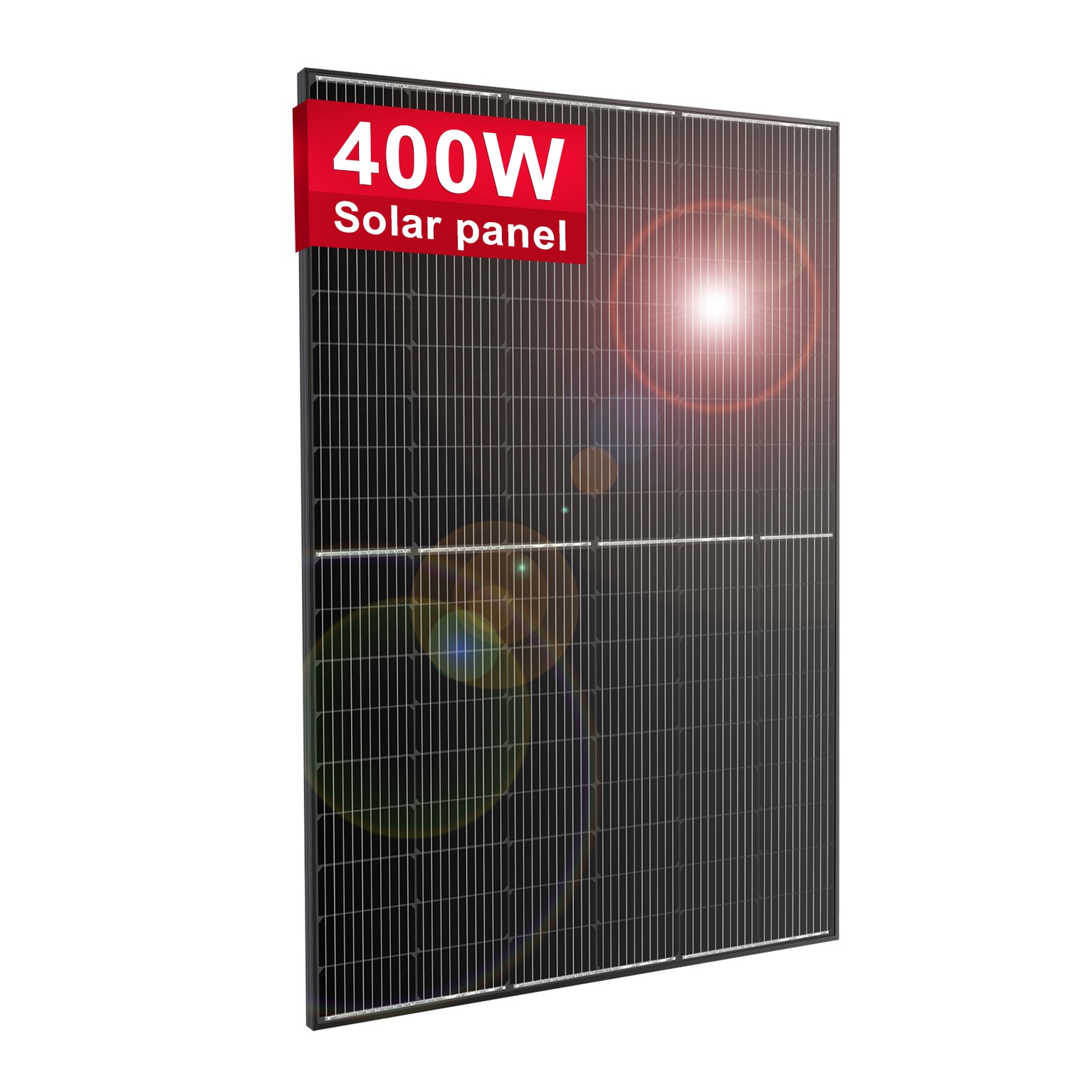 Dokio 400W-4000W N-type Mono Rigid Big High Power Solar Panel PV moudle for Roof